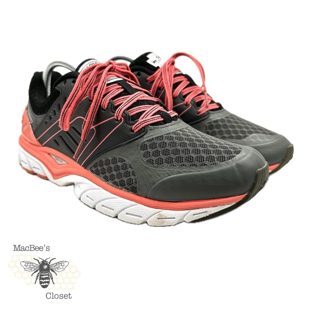 KARHU Fast 7 MRE Womens Running Athletic Shoes Black Gray Coral Size 10.5 - Picture 3 of 16